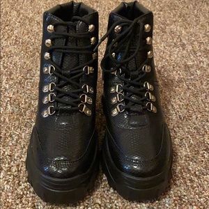 Nasty Gal platform boots